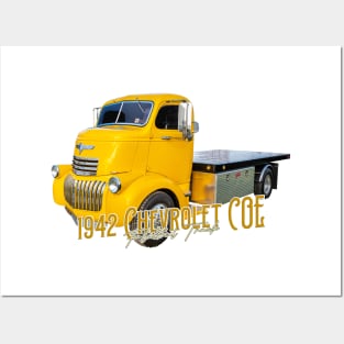 1942 Chevrolet COE Flatbed Truck Posters and Art